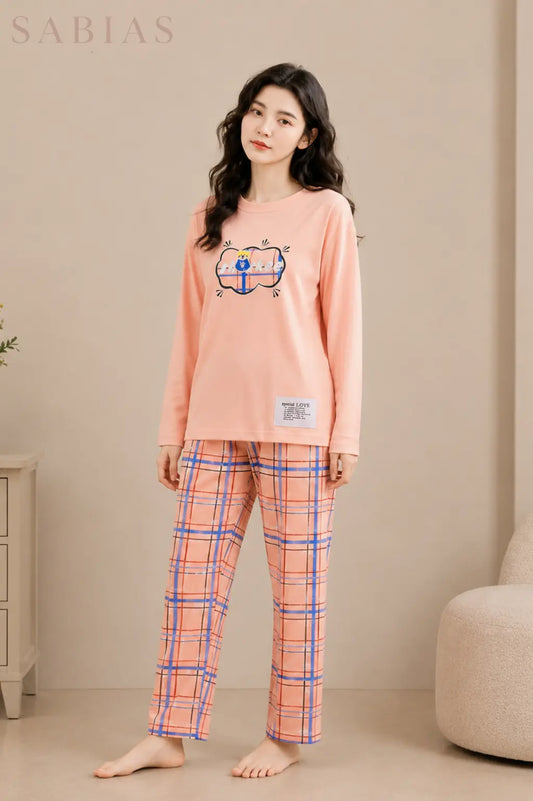 Sparke Print Nightwear Set Sb0053