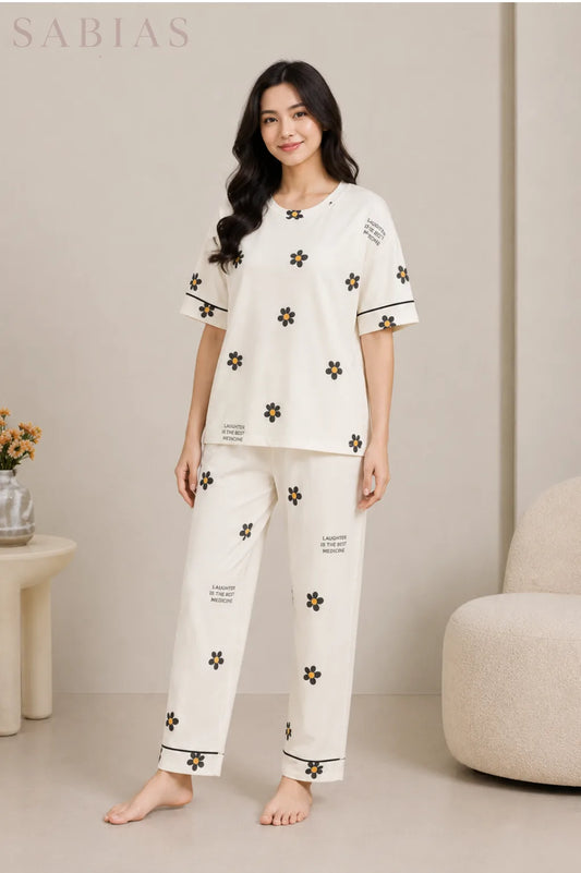 Small Flower Nightwear Set Sb0049